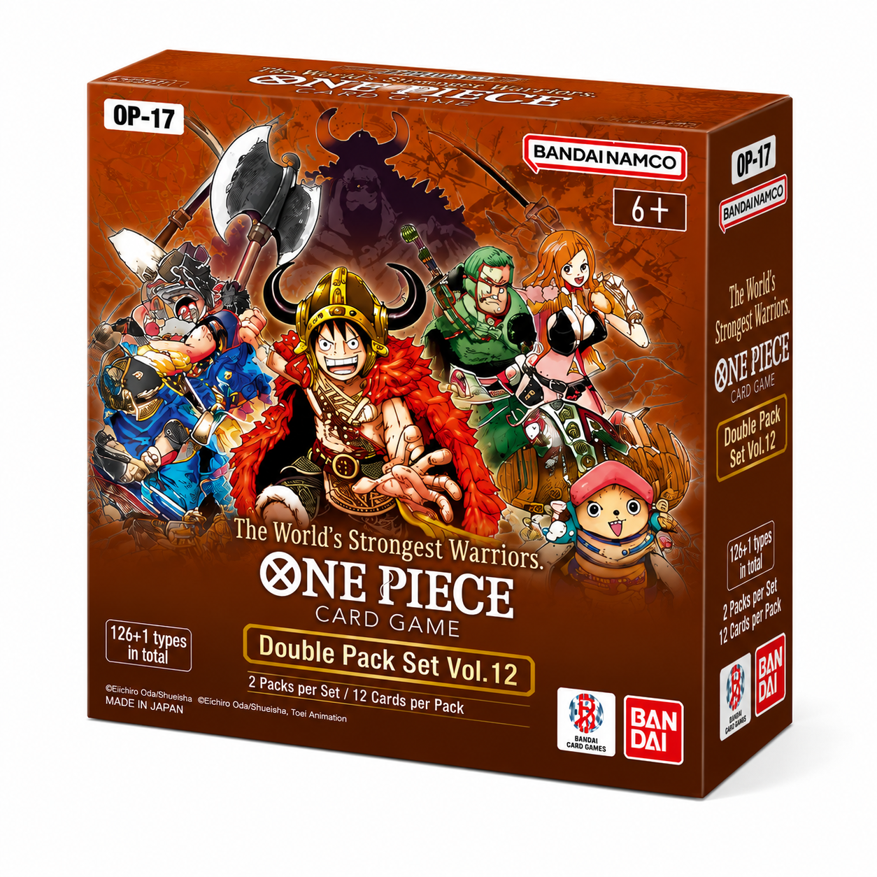 Double Pack Set Vol. 12 - The World's Strongest Warriors (OP17)