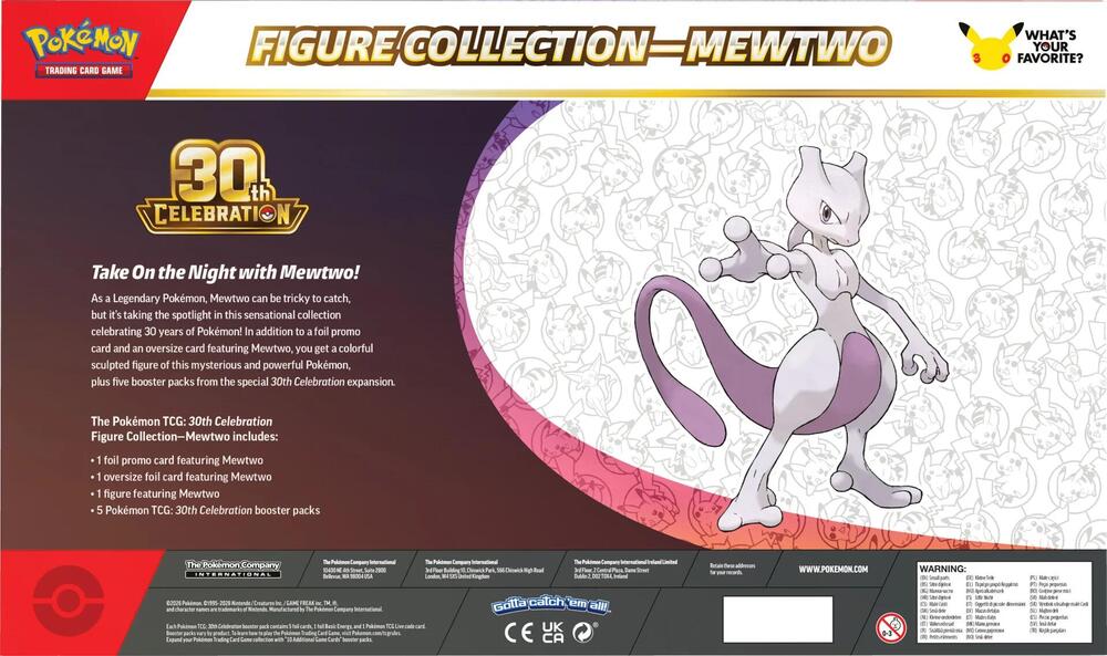 30th Celebration Figure Collection [Mewtwo] - ME: 30th Celebration (30C)