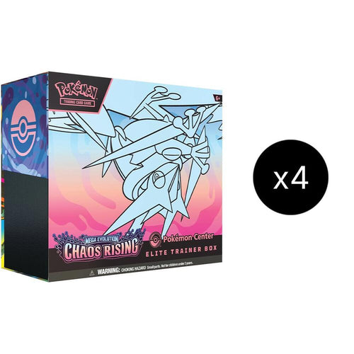 Chaos Rising Pokemon Center Elite Trainer Box Case - ME04: Chaos Rising (CRI)